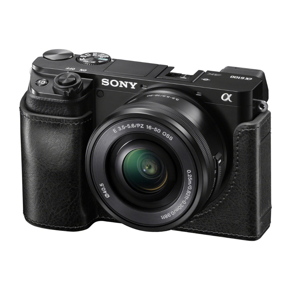 Sony Alpha a6100 APS-C Mirrorless Camera with 16-50mm Lens Bundle