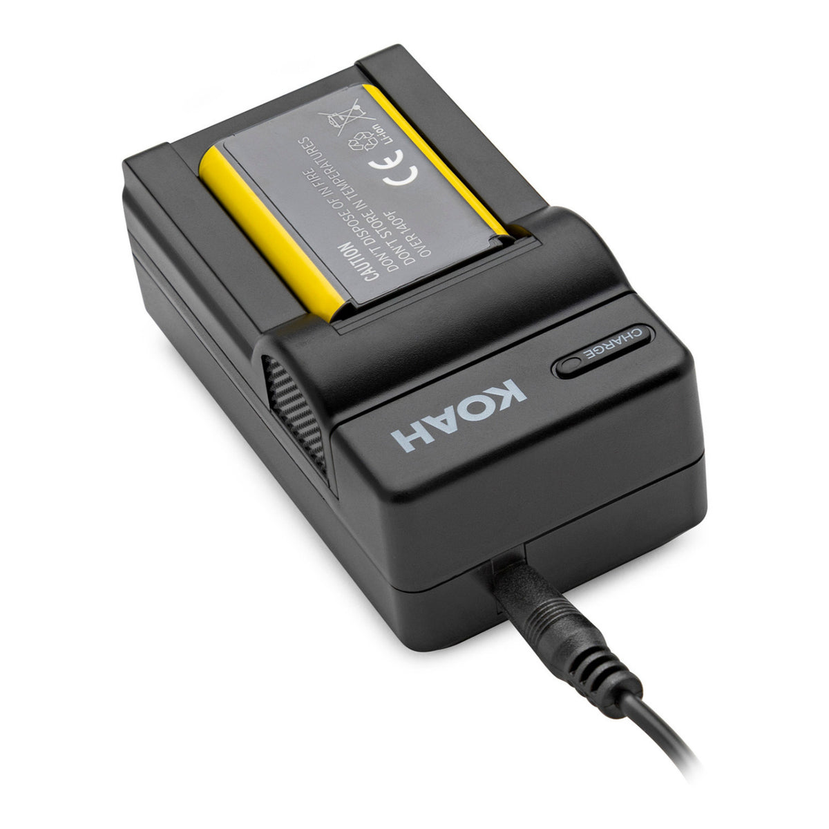 Koah Rechargeable Lithium-Ion Battery Pack for Sony NP-BX1 with Focus Camera QC-105 Battery Charger