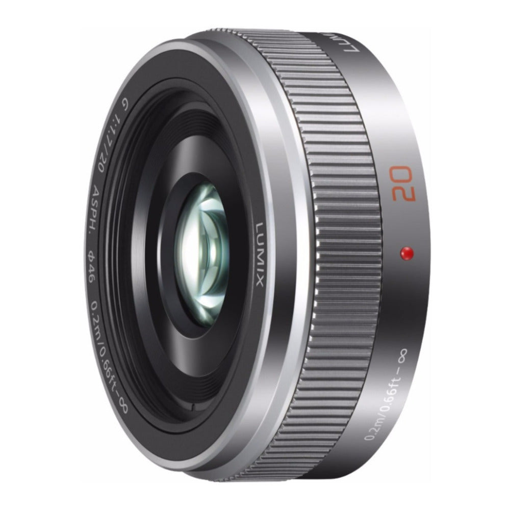 Panasonic LUMIX G 20mm f/1.7 II ASPH Lens (Silver)