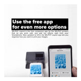 Canon CP1500 Compact Photo Printer (Black) Bundle with Color Ink and Paper Set