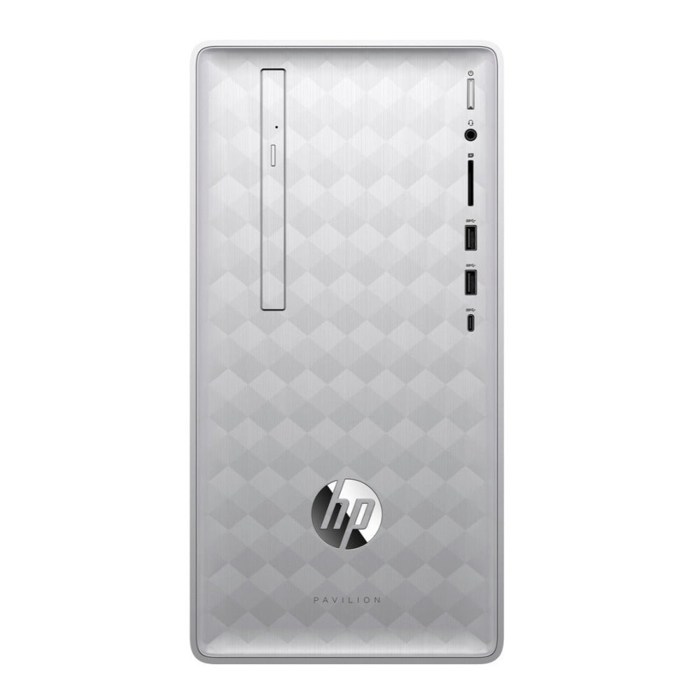 HP Pavilion 590 Desktop PC, Intel Core i7-8700, 12GB RAM, 1TB HDD, AMD Radeon RX 550 2GB (Certified Refurbished)