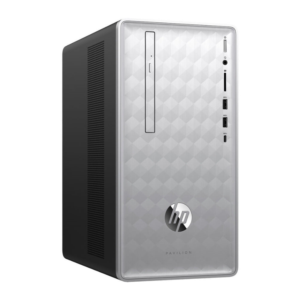 HP Pavilion 590 Desktop PC, Intel Core i7-8700, 12GB RAM, 1TB HDD, AMD Radeon RX 550 2GB (Certified Refurbished)
