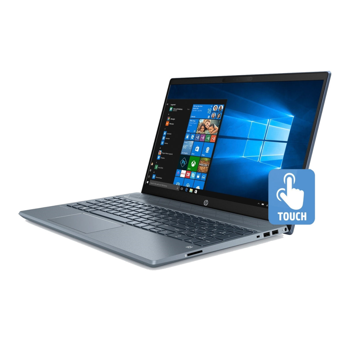 HP Pavilion 15-CS2073 Full HD 15.6-inch Touchscreen Laptop Intel Core i7-8565UU 16GB 1TB HDD NVIDIA