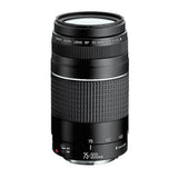 Canon EOS Rebel SL3 DSLR 4K Camera (Black) with EF-S 18-55mm and EF 75-300mm Double Zoom Lens Bundle