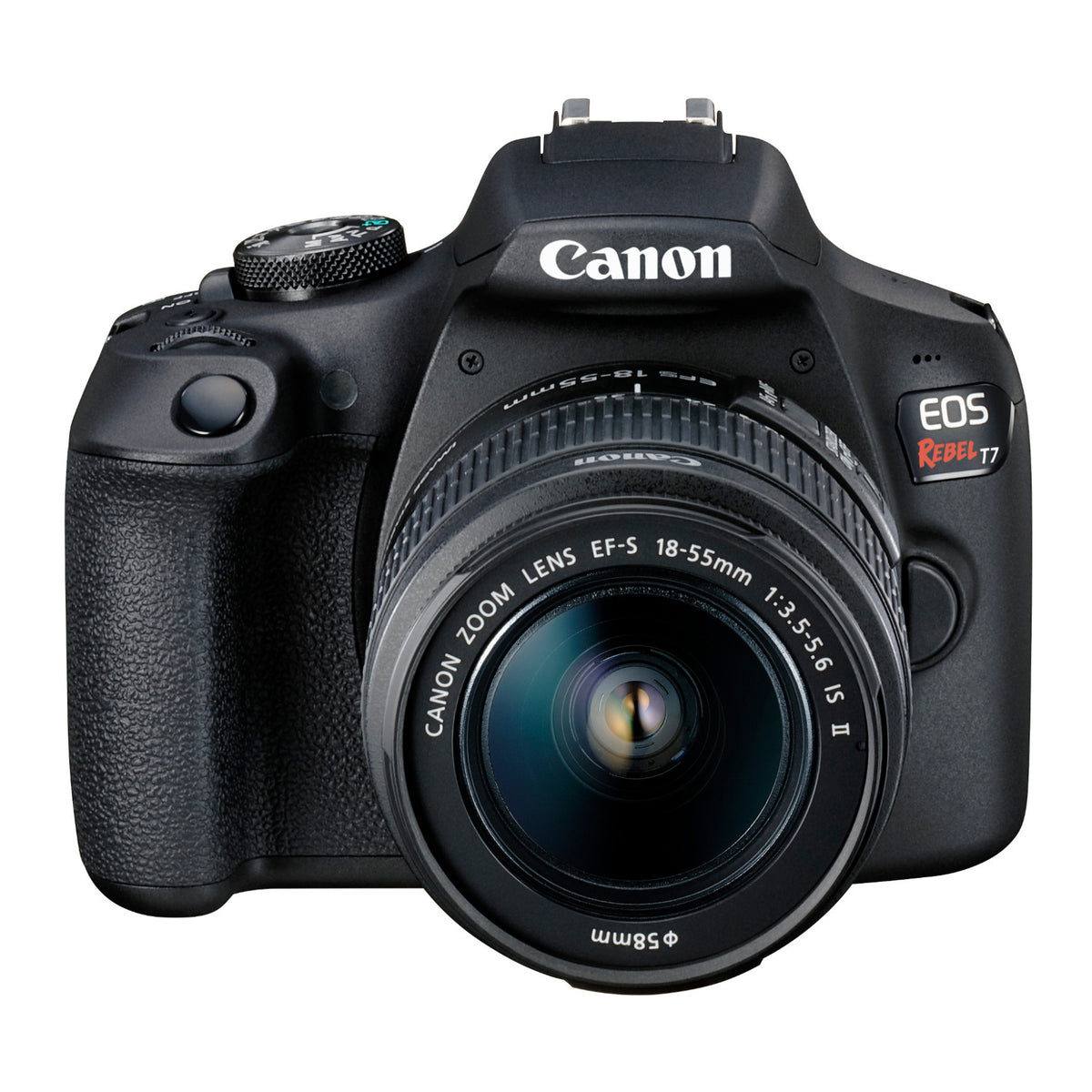 Canon T7 EOS Rebel DSLR Camera with EF-S 18-55mm and EF 75-300mm Lens and Bundle
