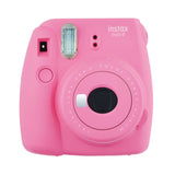 Fujifilm instax Mini 9 Instant Camera (Flamingo Pink) with Mini Twin Film Pack (20 Exposures) Bundle