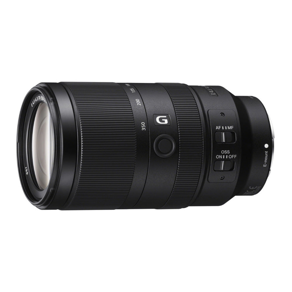 Sony E 70-350mm F4.5-6.3 G OSS Lens with Software Suite, Cleaning Kit, and 64GB SD Card