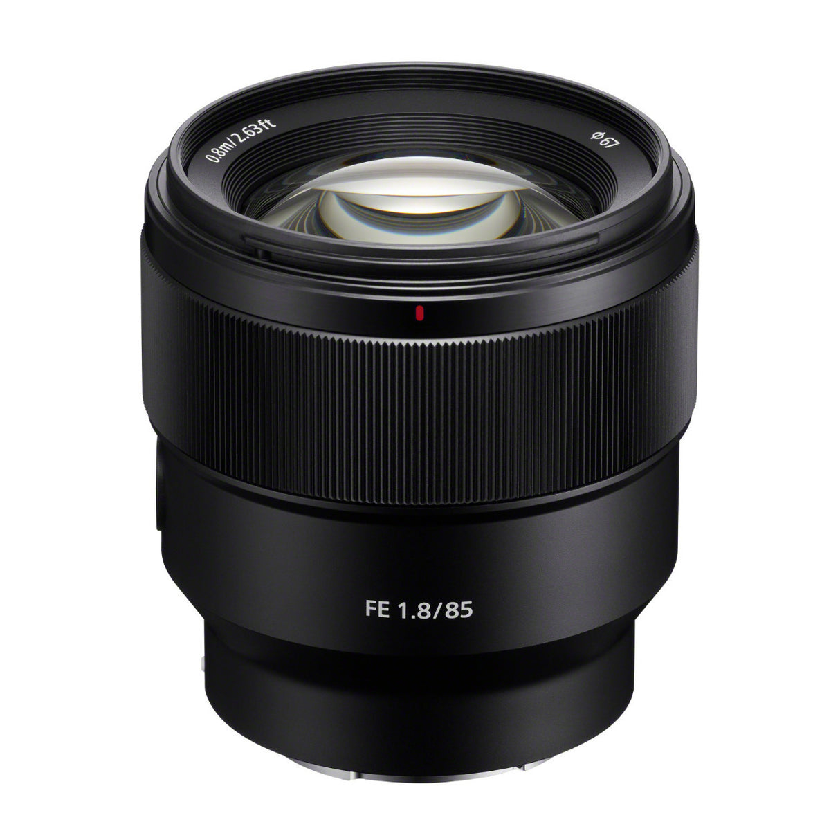 Sony FE 85mm f/1.8 Prime E-Mount Lens with Software Suite and Cleaning Kit and 64GB SD Card Bundle