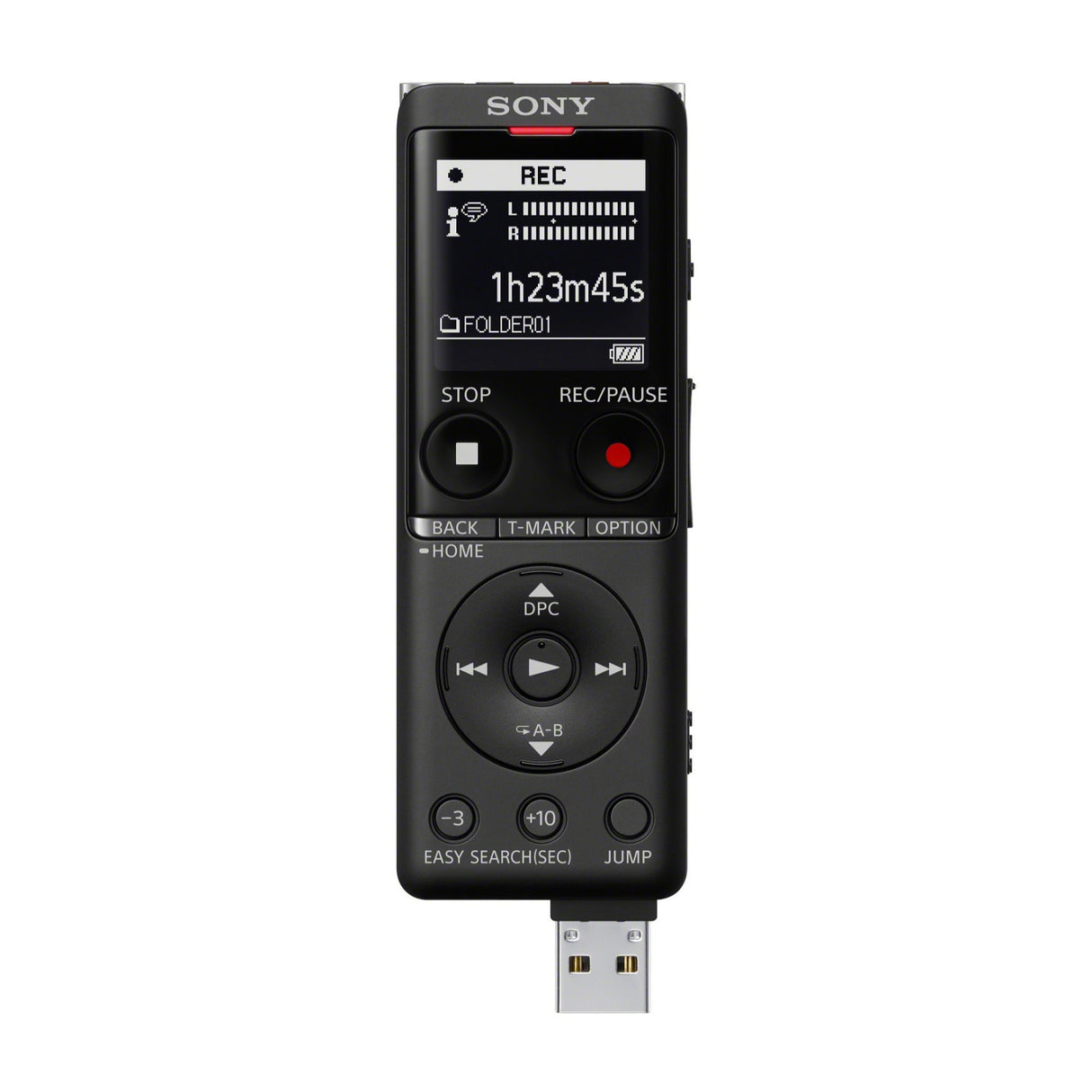 Sony ICD-UX570 Series UX570 Digital Voice Recorder (Black)