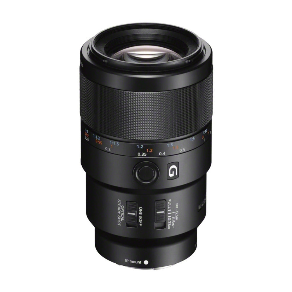 Sony FE 90mm f/2.8 Macro G OSS Full-Frame E-Mount Macro Lens with Software Suite Bundle