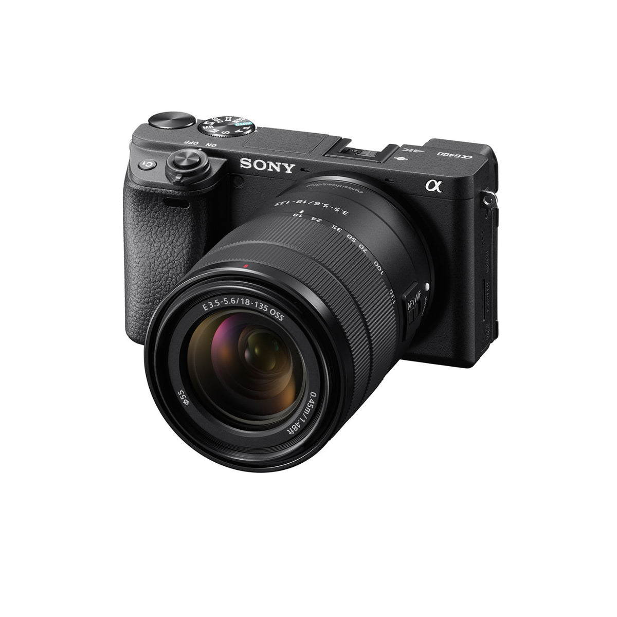 Sony a6400 Mirrorless Digital Camera with 18-135mm Lens and Corel Software Bundle