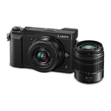 Panasonic LUMIX GX85 Mirrorless Camera with 12-32mm and 45-150mm Lenses (Black)