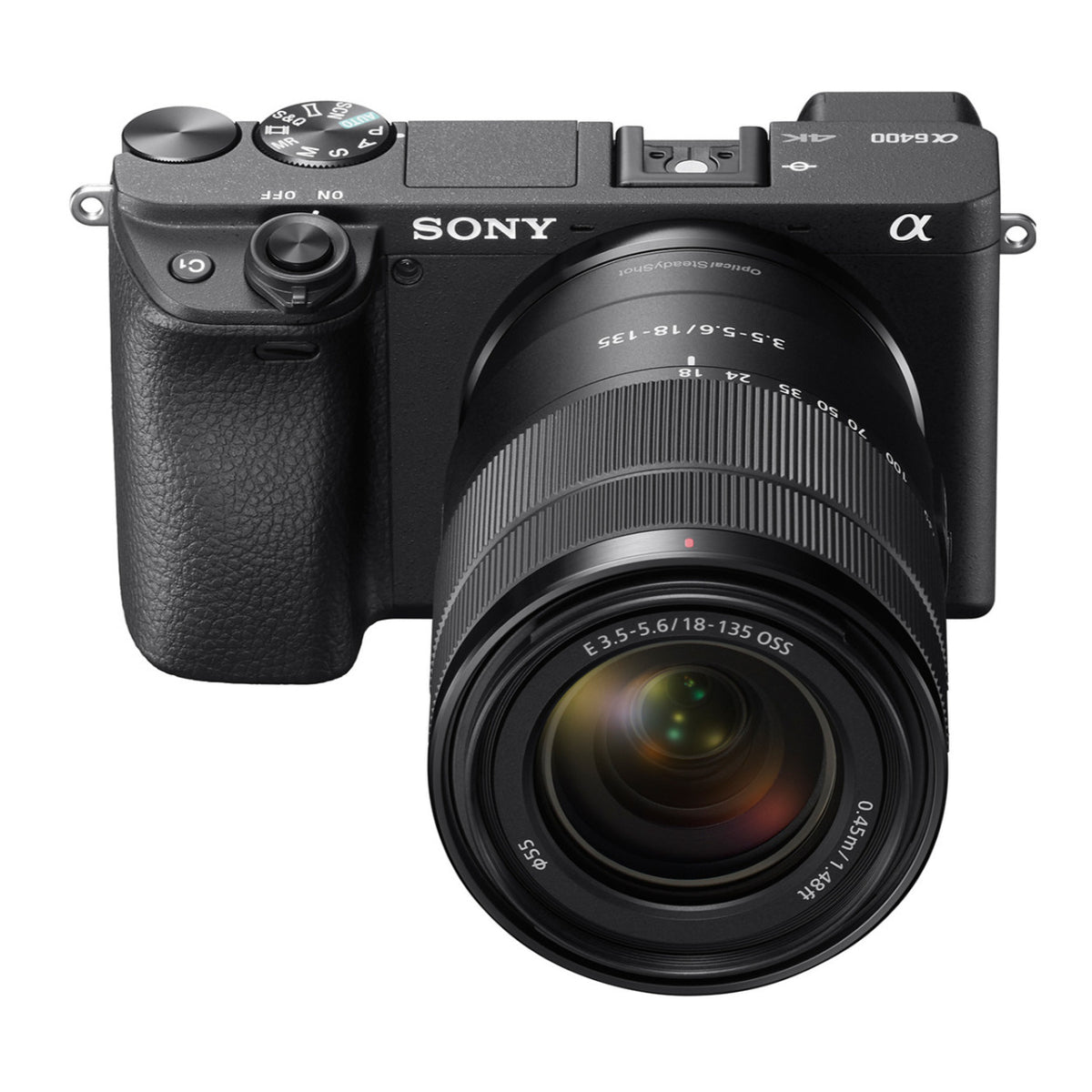 Sony a6400 Mirrorless Digital Camera with 18-135mm and 55-210mm Lens Bundle