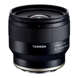 Tamron 24mm f/2.8 Di III OSD Wide-Angle Prime Lens for Sony E-Mount with 32GB Card and 12-inch Spider Tripod Bundle