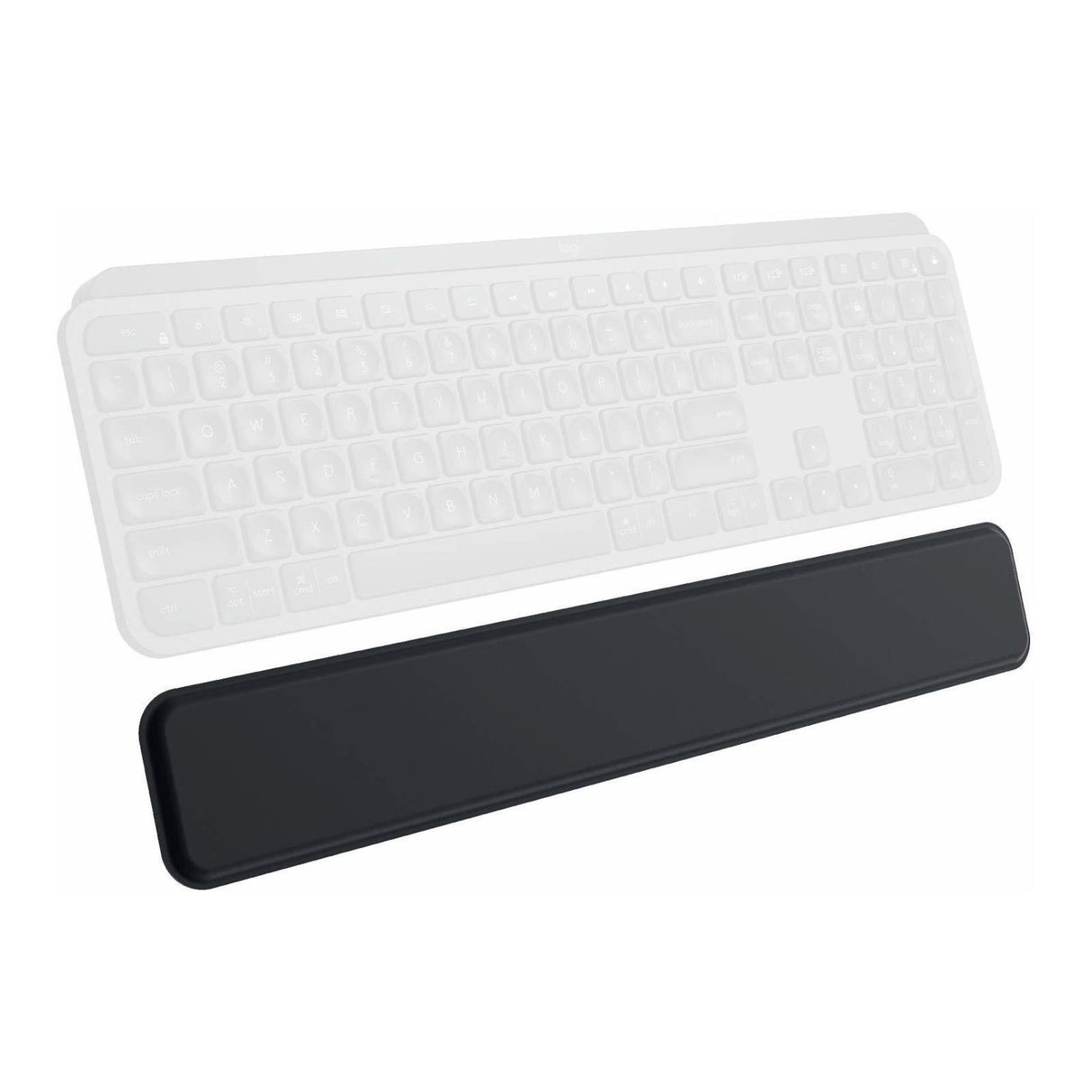 Logitech MX Keys Wireless Illuminated Keyboard (Multi-OS) with Palm Rest and Master 3 Wireless Mouse