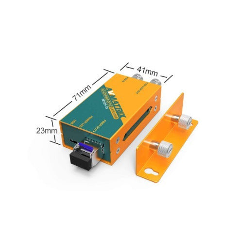 AV Matrix FE1121 20km 3G-SDI Fiber Optic Extender