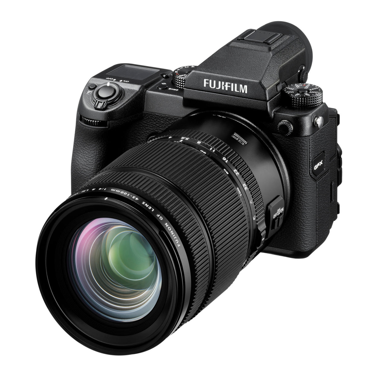 Fujifilm Fujinon GF 45-100mm f/4 R LM OIS WR Lens for GFX Cameras (Black)