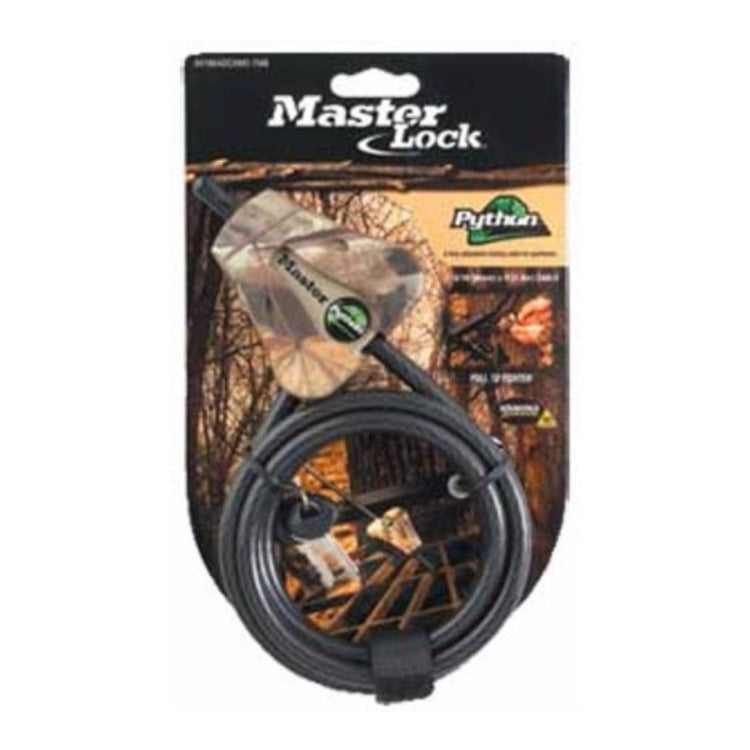 Master Lock Python Locking Cable with Two Memory Cards and USB Reader Bundle