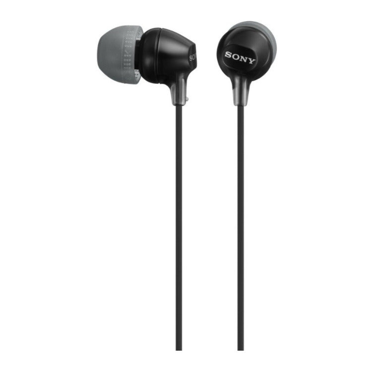 Sony MDR-EX15LP Fashion Color EX Series In-Ear Earbud Headphones (Black)