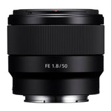 Sony FE 50mm f/1.8 Lens with 16GB SD Card and Software Kit