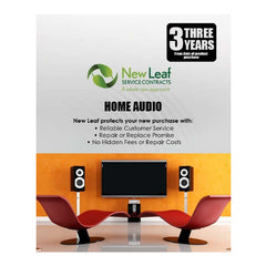 New Leaf 3-Year Audio Equipment Service Plan for Products Retailing Under $1000