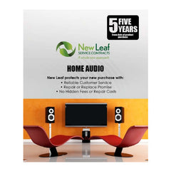 New Leaf 5-Year Audio Equipment Service Plan for Products Retailing Under $4000