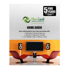 New Leaf 5-Year Audio Equipment Service Plan for Products Retailing Under $2000