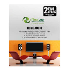 New Leaf 2-Year Audio Equipment Service Plan for Products Retailing Under $4000