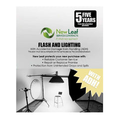 New Leaf 5-Year Flash and Lighting Service Plan with ADH for Products Retailing Under $3,000
