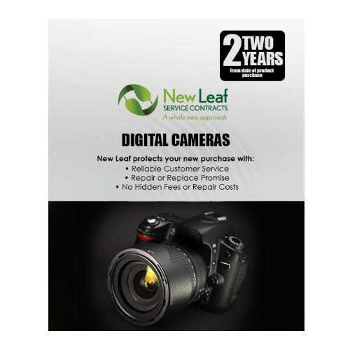 New Leaf 2-Year Digital Cameras Service Plan for Products Retailing Under $1,000