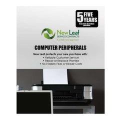 New Leaf 5-Year Computer Peripherals Service Plan for Products Under $500