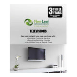New Leaf 3-Year Televisions Service Plan for Products Retailing Under $2500
