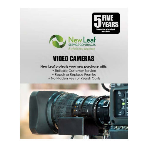 New Leaf 5-Year Video Cameras Service Plan for Products Retailing under $10000