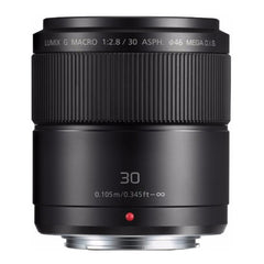 Panasonic LUMIX G MACRO 30mm f/2.8 ASPH. MEGA O.I.S. Lens for Micro Four Thirds Camera