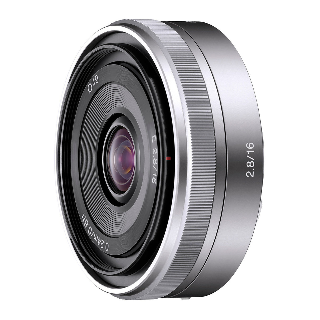 Sony 16mm f/2.8 Alpha E-Mount Wide-Angle Lens (Silver)