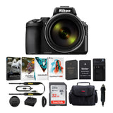 Nikon COOLPIX P950 Digital Camera (Black) with 32GB Card and Accessory Bundle