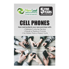 New Leaf 5-Year Cell Phones Service Plan for Products Retailing Under $1500