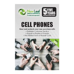 New Leaf 5-Year Cell Phones Service Plan with ADH for Products Retailing Under $250