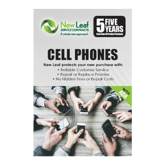 New Leaf 5-Year Cell Phones Service Plan with ADH for Products Retailing Under $500