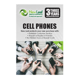 New Leaf 3-Year Cell Phones Service Plan with ADH for Products Retailing Under $500
