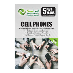 New Leaf 5-Year Cell Phones Service Plan with ADH for Products Retailing Under $1500