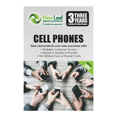 New Leaf 3-Year Cell Phones Service Plan with ADH for Products Retailing Under $1500