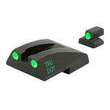 Meprolight ML 11735 Tru-Dot Fixed Night Sight Set for Smith & Wesson Novak Replacement Set (Green/Green)