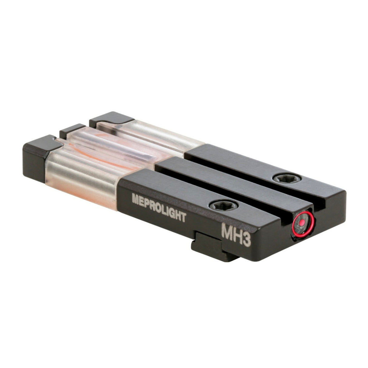 Meprolight Fiber-Tritium Circle-Dot Rear Sight for Glock Handguns (Red)