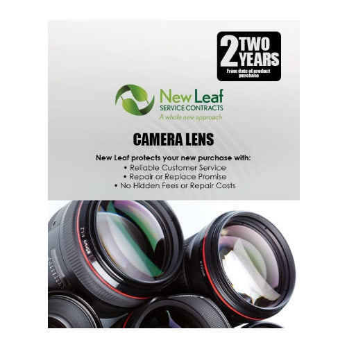 New Leaf 2-Year Camera Lens Service Plan for Products Retailing Under $500
