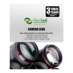 New Leaf 3-Year Camera Lens Service Plan for Products Retailing Under $1,000