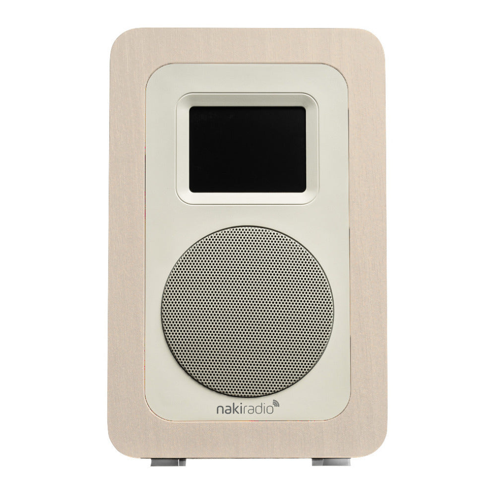 NakiRadio Plus Speaker (White Maple)