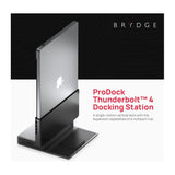 Brydge ProDock Duo TB4 Docking Station Bundle with Adapter Sleeve for 16-Inch MacBook Pro - 3