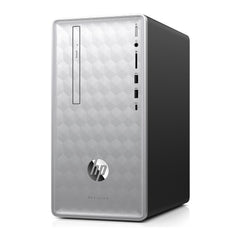 HP Pavilion 590 Desktop PC, Intel Core i7-9700, 16GB RAM, 1TB HDD + 128GB SSD, Radeon Graphics 4GB, Windows 10 (Certified Refurbished)