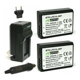Wasabi Battery and Charger Pack for Canon LPE10
